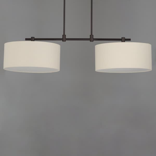 Bongo 2-Light Pendant, Oil Rubbed Bronze